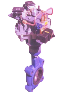 Actuator with solenoid valve